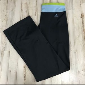 Adidas Ladies Medium Black Yoga Workout Pants